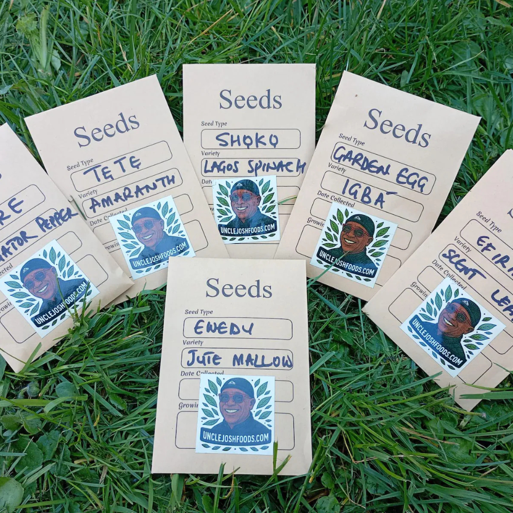 3 African Herb Garden Seeds – Efirin, Ewedu, Shoko, Tete (4 Varieties) - Image 1