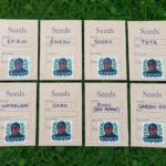 8 Seeds - Efirin, Ewedu, Shoko, TeTe. WaterLeaf, Okro, Garden Egg, Rodo, Seeds